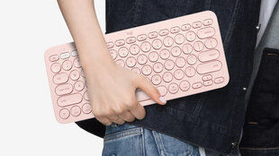 Беспроводная клавиатура Logitech K380 для MAC, розовая цена и информация | Клавиатура с игровой мышью 3GO COMBODRILEW2 USB ES | hansapost.ee