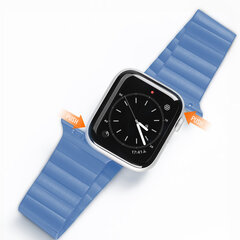 Dux Ducis Magnetic Strap Watch Strap 7/6/5/4/3/2 / SE (41/40 / 38mm) Magnetic Band Blue (Chain Version) (Light blue || Niebieski) hind ja info | Nutikellade aksessuaarid ja tarvikud | hansapost.ee