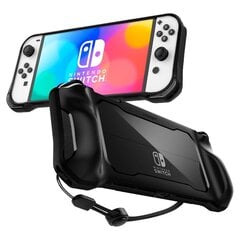 SPIGEN RUGGED ARMOR NINTENDO SWITCH OLED MATTE BLACK hind ja info | Mängukonsoolide lisatarvikud | hansapost.ee