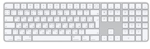 Magic Keyboard with Touch ID and Numeric Keypad for Mac computers with Apple silicon - Russian - MK2C3RS/A price and information | Keyboards | hansapost.ee