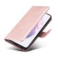 Magnet Case elegant case cover with a flap and stand function for Samsung Galaxy S22 pink (Pink) hind ja info | Telefonide kaitsekaaned ja -ümbrised | hansapost.ee