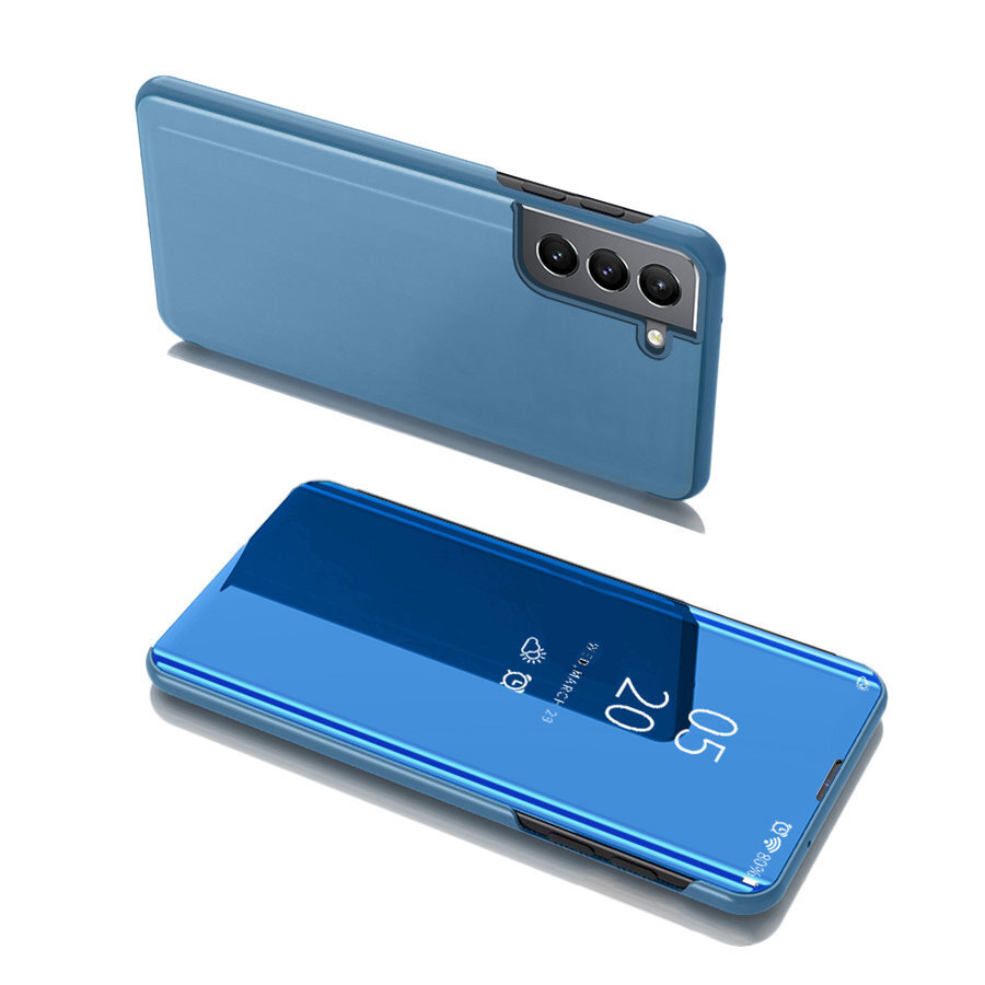 Clear View Case flip cover for Samsung Galaxy S22 blue (Light blue || Niebieski) цена и информация | Telefonide kaitsekaaned ja -ümbrised | hansapost.ee
