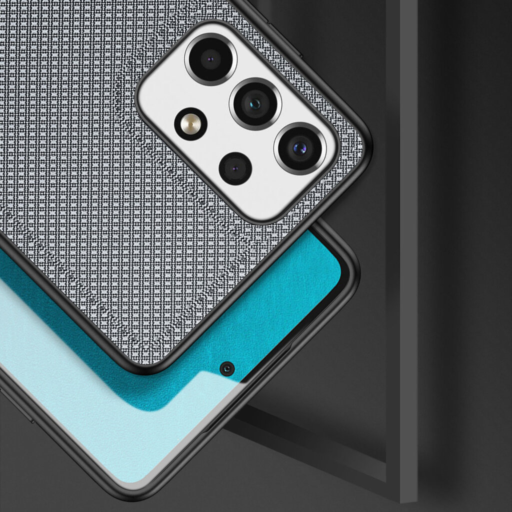 Dux Ducis Fino case is made of nylon material for Samsung Galaxy A73 blue (Light blue || Niebieski) цена и информация | Telefonide kaitsekaaned ja -ümbrised | hansapost.ee