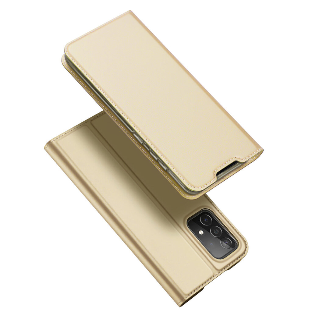 Dux Ducis Skin Pro Holster Cover Flip Cover for Samsung Galaxy A73 gold (Gold) цена и информация | Telefonide kaitsekaaned ja -ümbrised | hansapost.ee