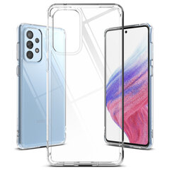 Ringke Fusion TPU Cover with Frame Gel Frame for Samsung Galaxy A53 5G transparent () (Transparent) hind ja info | Telefonide kaitsekaaned ja -ümbrised | hansapost.ee