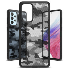 Ringke Fusion Matte TPU case with Samsung Galaxy A53 5G gel frame black () (Black) hind ja info | Telefonide kaitsekaaned ja -ümbrised | hansapost.ee