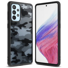 Ringke Fusion Matte TPU case with Samsung Galaxy A53 5G gel frame black () (Black) hind ja info | Telefonide kaitsekaaned ja -ümbrised | hansapost.ee