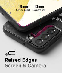 Ringke Onyx Design Durable Cover Case for Samsung Galaxy S22 + (S22 Plus) black (X) () (Black) hind ja info | Telefonide kaitsekaaned ja -ümbrised | hansapost.ee