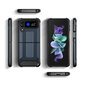 Hybrid Armor Case Tough Rugged Cover for Samsung Galaxy Z Flip 3 black цена и информация | Telefonide kaitsekaaned ja -ümbrised | hansapost.ee