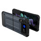 Hybrid Armor Case Tough Rugged Cover for Samsung Galaxy Z Flip 3 black цена и информация | Telefonide kaitsekaaned ja -ümbrised | hansapost.ee