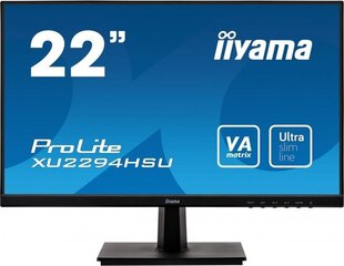 Monitor Iiyama XU2294HSU-B1 hind ja info | Monitorid | hansapost.ee