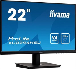 Monitor Iiyama XU2294HSU-B1 hind ja info | Monitorid | hansapost.ee