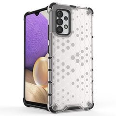Honeycomb case armored cover with a gel frame for Samsung Galaxy A03s (166.5) transparent (Transparent) hind ja info | Telefonide kaitsekaaned ja -ümbrised | hansapost.ee