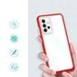 Clear 3in1 Case for Samsung Galaxy A53 5G Frame Gel Cover Red (Red) цена и информация | Telefonide kaitsekaaned ja -ümbrised | hansapost.ee