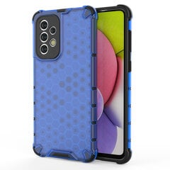 Honeycomb case armored cover with a gel frame for Samsung Galaxy A33 5G blue (Light blue || Niebieski) hind ja info | Telefonide kaitsekaaned ja -ümbrised | hansapost.ee
