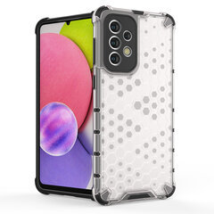 Honeycomb case armored cover with a gel frame for Samsung Galaxy A33 5G transparent (Transparent) hind ja info | Telefonide kaitsekaaned ja -ümbrised | hansapost.ee