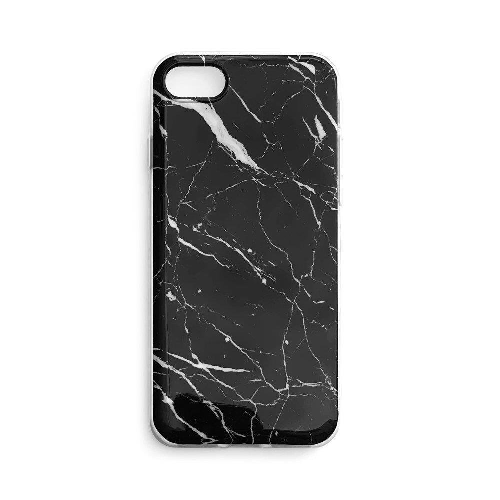 Wozinsky Marble TPU cover gel marble for Samsung Galaxy S22 black (Black) цена и информация | Telefonide kaitsekaaned ja -ümbrised | hansapost.ee