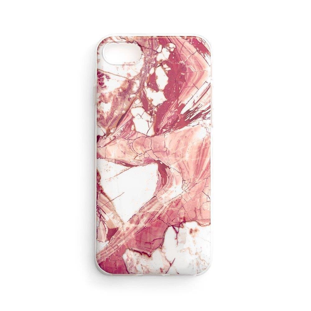 Wozinsky Marble TPU cover gel marble for Samsung Galaxy A13 5G pink (Pink) цена и информация | Telefonide kaitsekaaned ja -ümbrised | hansapost.ee