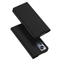 Dux Ducis Skin Pro Holster Cover Flip Cover for Xiaomi 12 Pro black (Black) hind ja info | Dux Ducis Mobiiltelefonid ja lisatarvikud | hansapost.ee