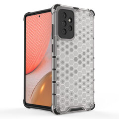 Honeycomb case armored cover with a gel frame for Samsung Galaxy A53 5G black (Black) hind ja info | Telefonide kaitsekaaned ja -ümbrised | hansapost.ee