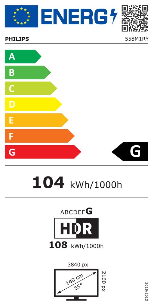 Philips 558M1RY/00 hind ja info | Monitorid | hansapost.ee