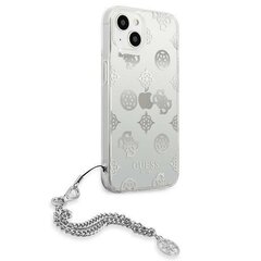 Guess GUHCP13SKSPESI для iPhone 13 mini, серебристый цена и информация | Чехлы для телефонов | hansapost.ee