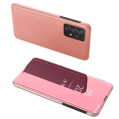 Clear View Case Flip Cover for Samsung Galaxy A33 5G pink (Pink) цена и информация | Чехлы для телефонов | hansapost.ee