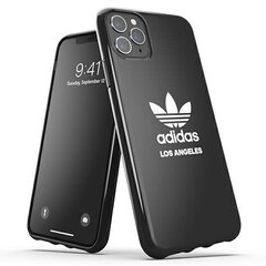 Adidas OR SnapCase Los Angeles iPhone 11 Pro Max black / black 43881 цена и информация | Чехлы для телефонов | hansapost.ee