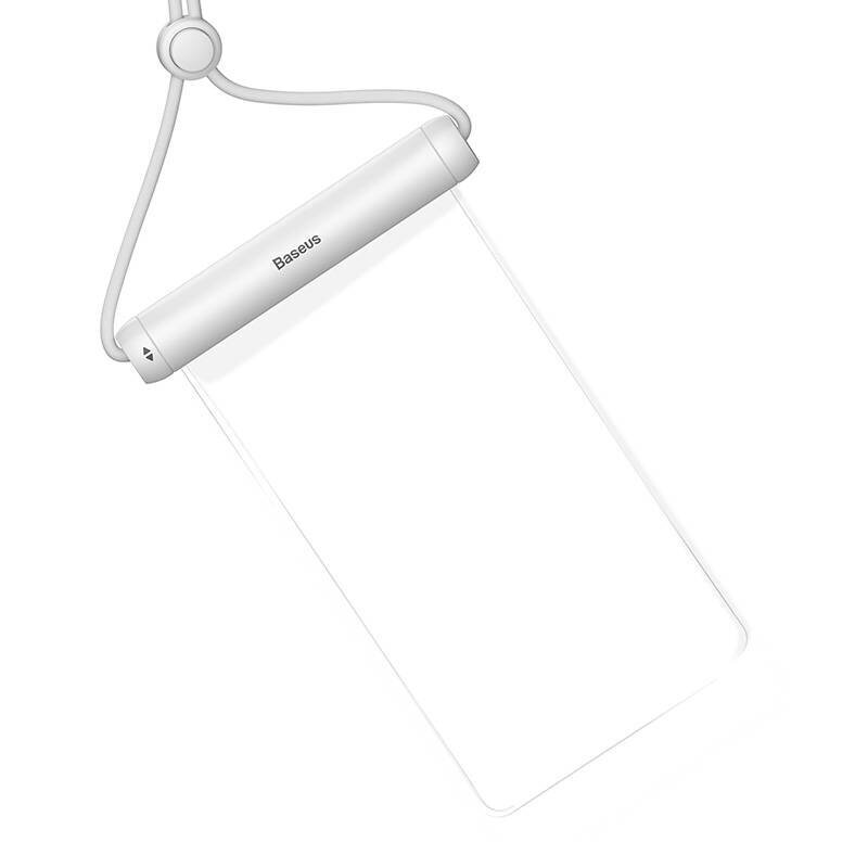 Baseus Cylinder Slide-cover waterproof smartphone bag (white) hind ja info | Telefonide kaitsekaaned ja -ümbrised | hansapost.ee