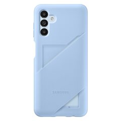 Samsung Card Slot Cover Case for Samsung Galaxy A13 5G Silicone Card Wallet Case Blue (EF-OA136TLEGWW) (Niebieski) hind ja info | Telefonide kaitsekaaned ja -ümbrised | hansapost.ee