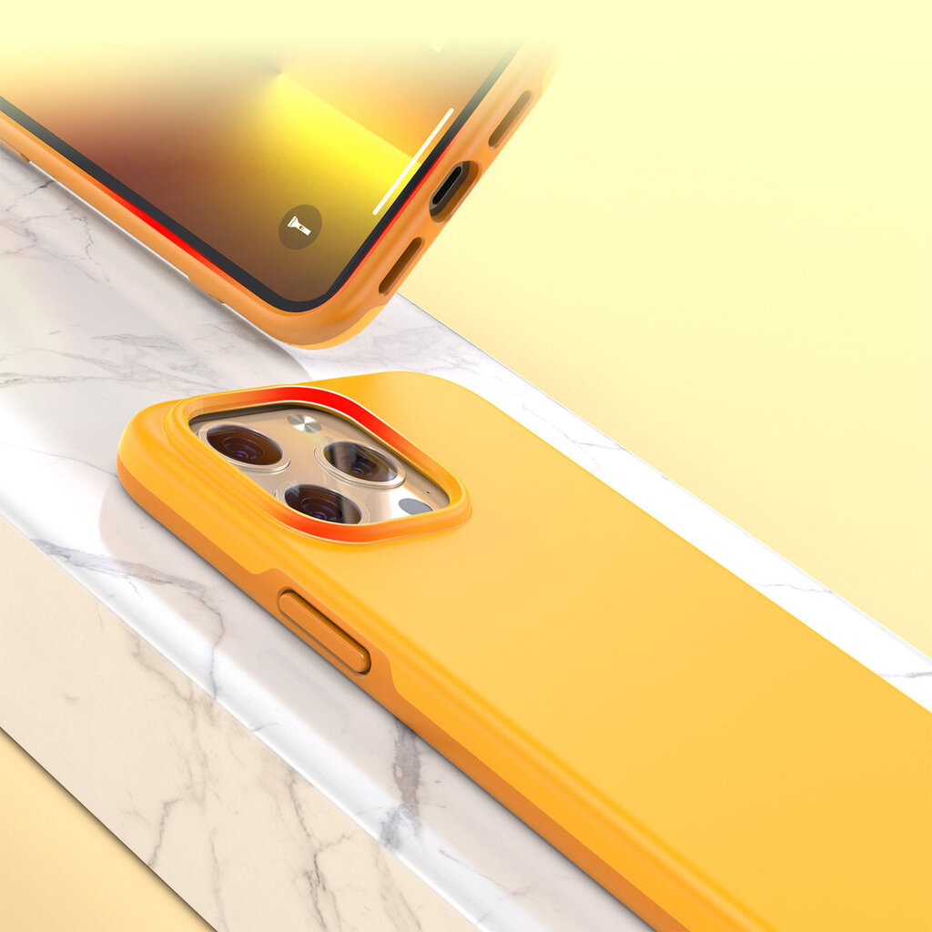 Choetech case iPhone 13 Pro Max Orange (PC0114-MFM-YE) (Orange) hind ja info | Telefonide kaitsekaaned ja -ümbrised | hansapost.ee