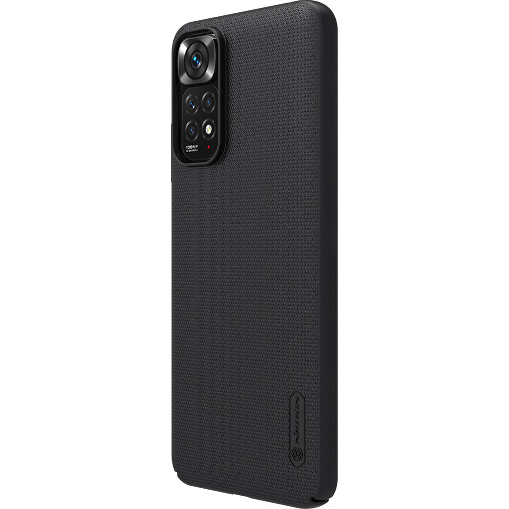 Nillkin Super Frosted Shield toughened case cover + stand for Xiaomi Redmi Note 11 black hind ja info | Telefonide kaitsekaaned ja -ümbrised | hansapost.ee