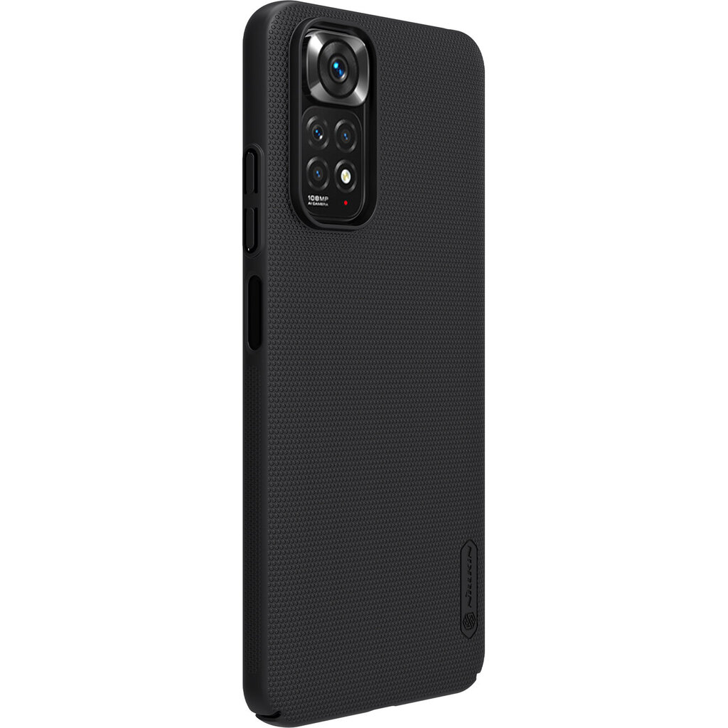 Nillkin Super Frosted Shield toughened case cover + stand for Xiaomi Redmi Note 11 black hind ja info | Telefonide kaitsekaaned ja -ümbrised | hansapost.ee