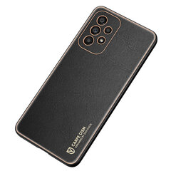 Dux Ducis Yolo elegant cover made of ecological leather for Samsung Galaxy A33 5G black (Black) hind ja info | Telefonide kaitsekaaned ja -ümbrised | hansapost.ee
