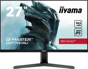 iiyama G-MASTER Red Eagle 27" Full HD LED Must G2770HSU-B1 цена и информация | Мониторы | hansapost.ee