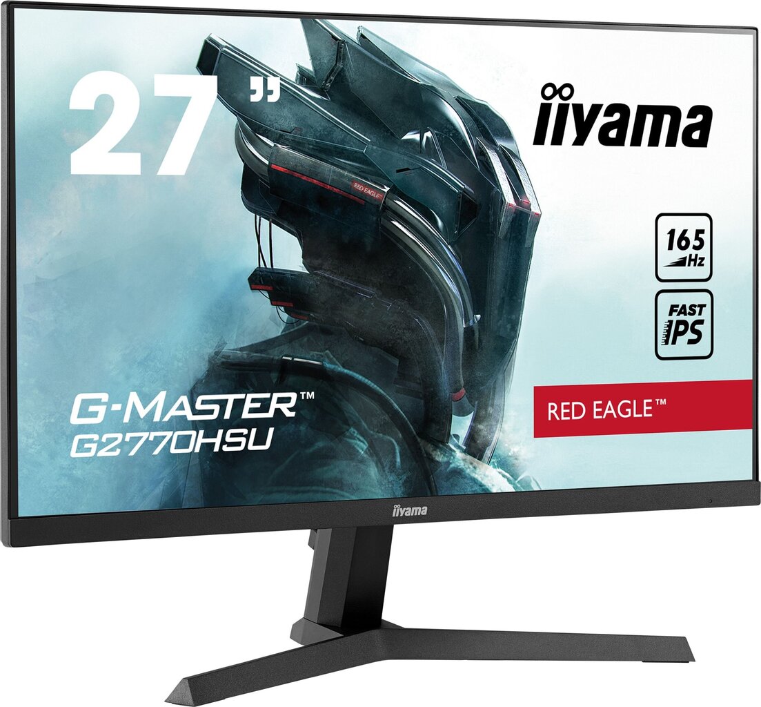 iiyama G-MASTER Red Eagle 27" Full HD LED Must G2770HSU-B1 цена и информация | Monitorid | hansapost.ee