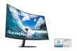 LCD Monitor|SAMSUNG|C32T550FDR|32"|Curved|Panel VA|1920x1080|16:9|75Hz|4 ms|Speakers|Tilt|Colour Dark Blue / Grey|LC32T550FDRXEN цена и информация | Monitorid | hansapost.ee