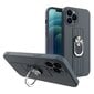 Ring Case silicone case with a finger grip and base for Samsung Galaxy S22 blue (Dark blue) цена и информация | Telefonide kaitsekaaned ja -ümbrised | hansapost.ee