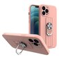 Ring Case Silicone Case with Finger Grip and Stand for Samsung Galaxy A33 5G Pink (Pink) цена и информация | Telefonide kaitsekaaned ja -ümbrised | hansapost.ee