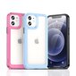 Outer Space Case for iPhone 12 hard cover with gel frame blue (Niebieski) hind ja info | Telefonide kaitsekaaned ja -ümbrised | hansapost.ee