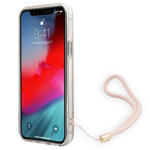 Guess GUOHCP12MH4STP telefonile Apple iPhone 12/12 Pro, roosa цена и информация | Telefonide kaitsekaaned ja -ümbrised | hansapost.ee