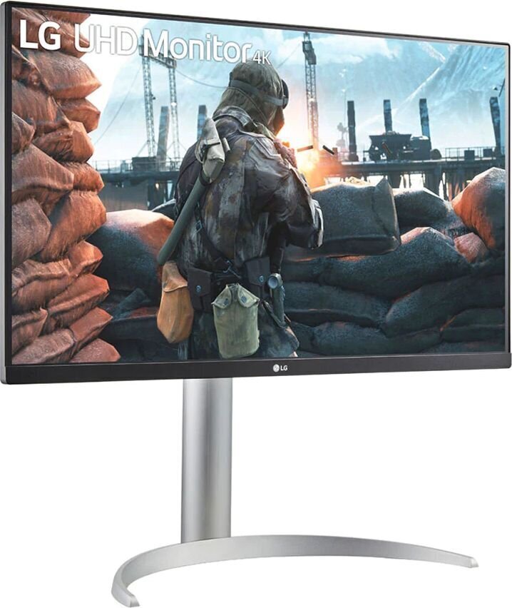 LCD Monitor|LG|27"|4K|Panel IPS|3840x2160|16:9|60Hz|Matte|5 ms|Pivot|Height adjustable|Tilt|27UP650-W цена и информация | Monitorid | hansapost.ee