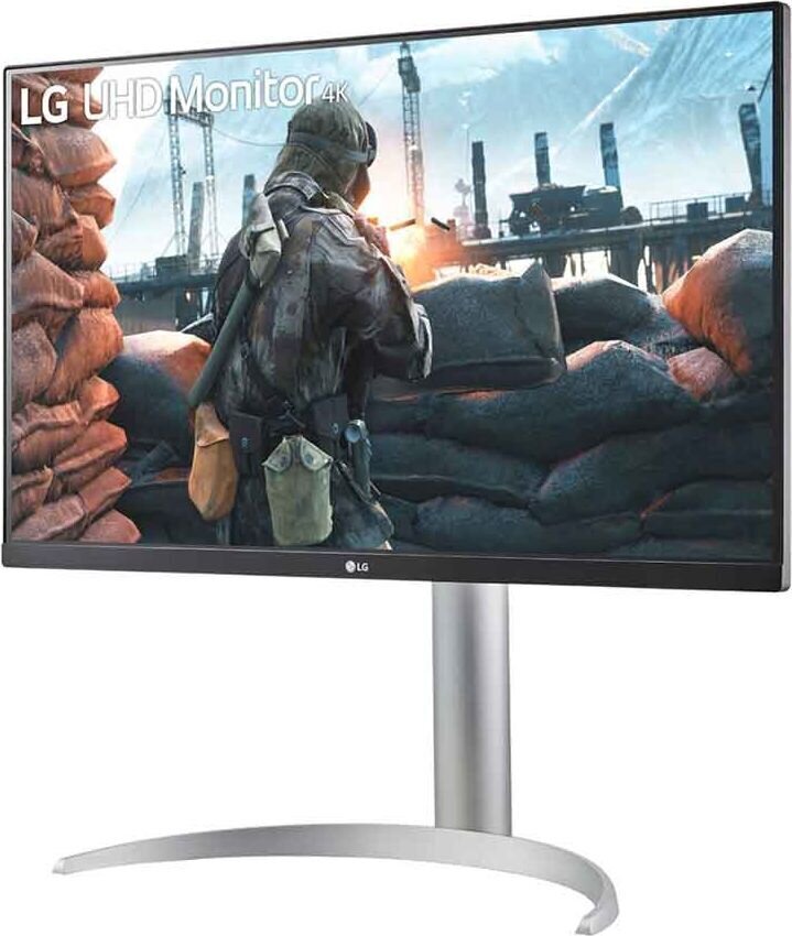 LCD Monitor|LG|27"|4K|Panel IPS|3840x2160|16:9|60Hz|Matte|5 ms|Pivot|Height adjustable|Tilt|27UP650-W цена и информация | Monitorid | hansapost.ee