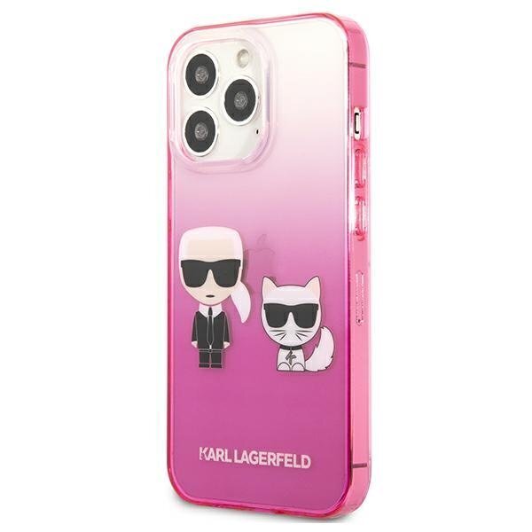 Telefoniümbris Karl Lagerfeld KLHCP13LTGKCP iPhone 13 Pro цена и информация | Telefonide kaitsekaaned ja -ümbrised | hansapost.ee