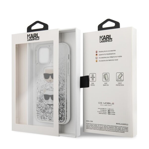 Telefoniümbris Karl Lagerfeld iPhone 11 KLHCN61KCGLSL hind ja info | Telefonide kaitsekaaned ja -ümbrised | hansapost.ee