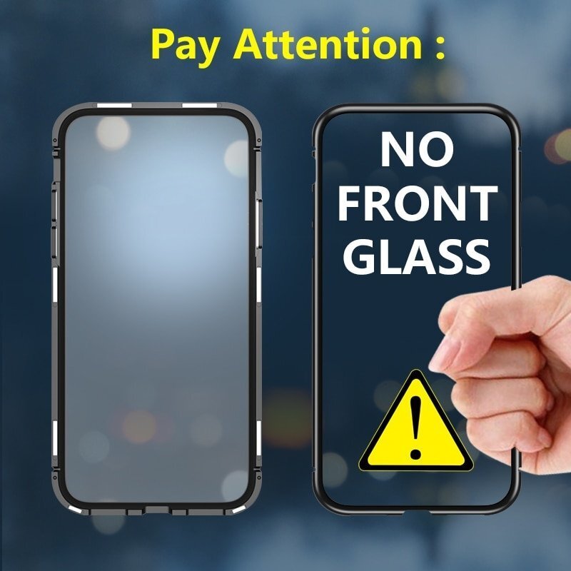 Wozinsky Magnetic Case, telefonile iPhone XS Max, must цена и информация | Telefonide kaitsekaaned ja -ümbrised | hansapost.ee