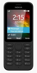 Nokia 215 Black hind ja info | Nokia Mobiiltelefonid, fotokaamerad, nutiseadmed | hansapost.ee