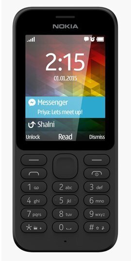 Nokia 215 Black hind ja info | Telefonid | hansapost.ee