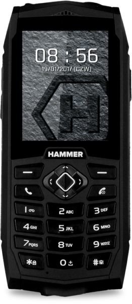 Mobiiltelefon MyPhone Hammer 3 Dual Sim black цена и информация | Telefonid | hansapost.ee