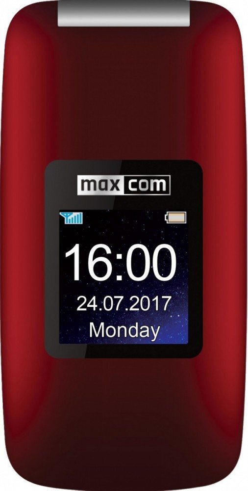 Mobiiltelefon Maxcom Comfort MM824, punane цена и информация | Telefonid | hansapost.ee